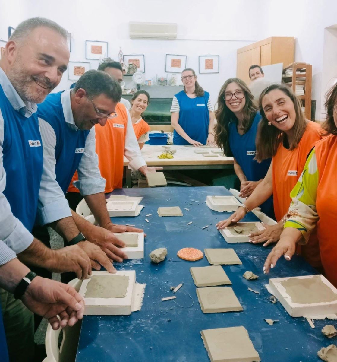 Team Building com colaboradores da ITAU