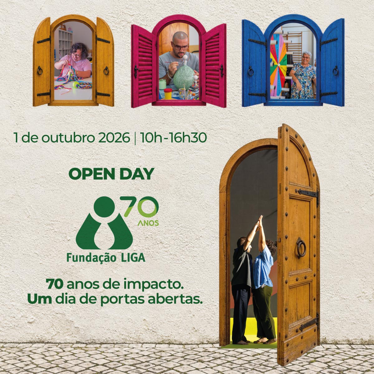 Fundação LIGA abre as suas portas para celebrar 70 anos de percurso